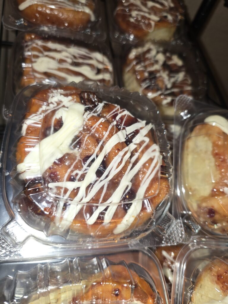 Strawberry Sticky Bun (Fri & Sat Only)