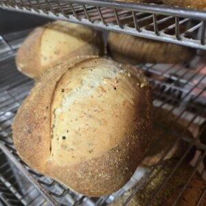 Cracked Pepper Parmesan Sourdough (Saturday pick up or shipping only)