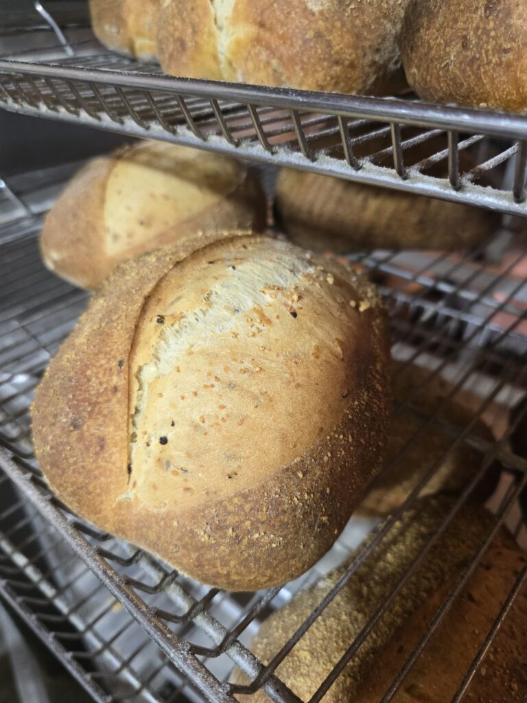 Cracked Pepper Parmesan Sourdough (Saturday pick up or shipping only)