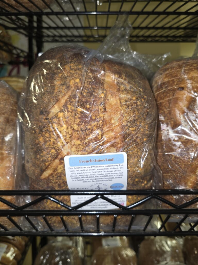 French Onion Sourdough (Saturday pick up or shipping only)